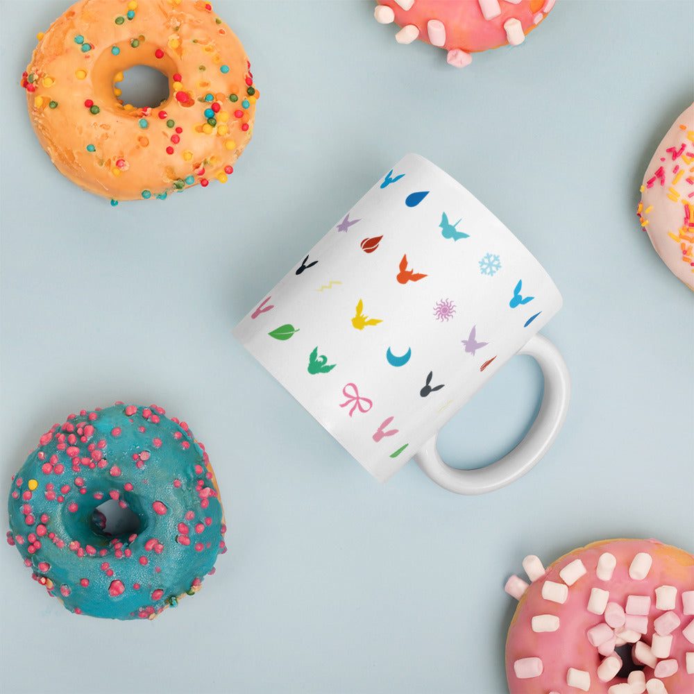 Eeveelutions White Mug